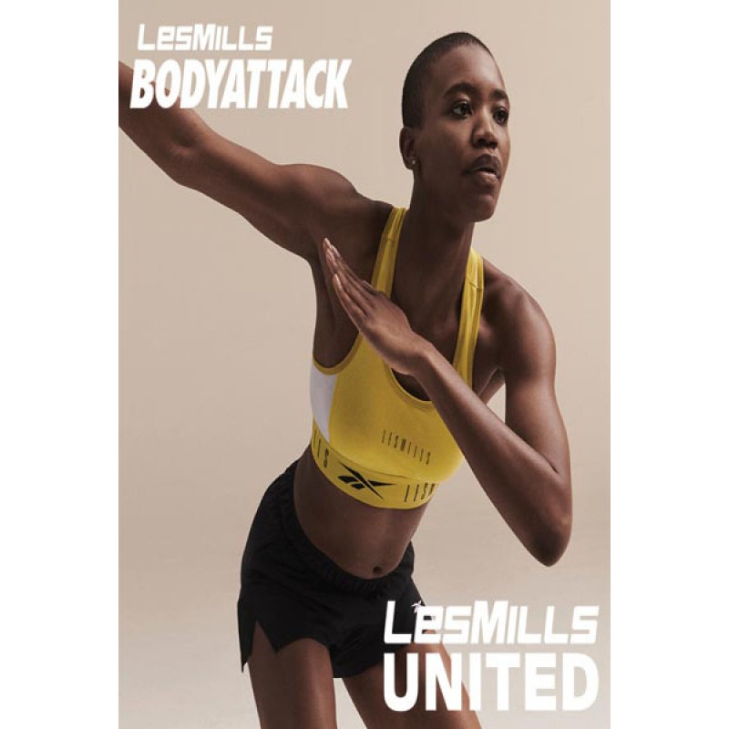 [Hot Sale]LesMills Q3 2020 BODY ATTACK United releases DVD, CD & Notes